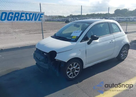 2017 Fiat 500 Pop from USA, damaged, VIN 3C3CFFKR0HT530353